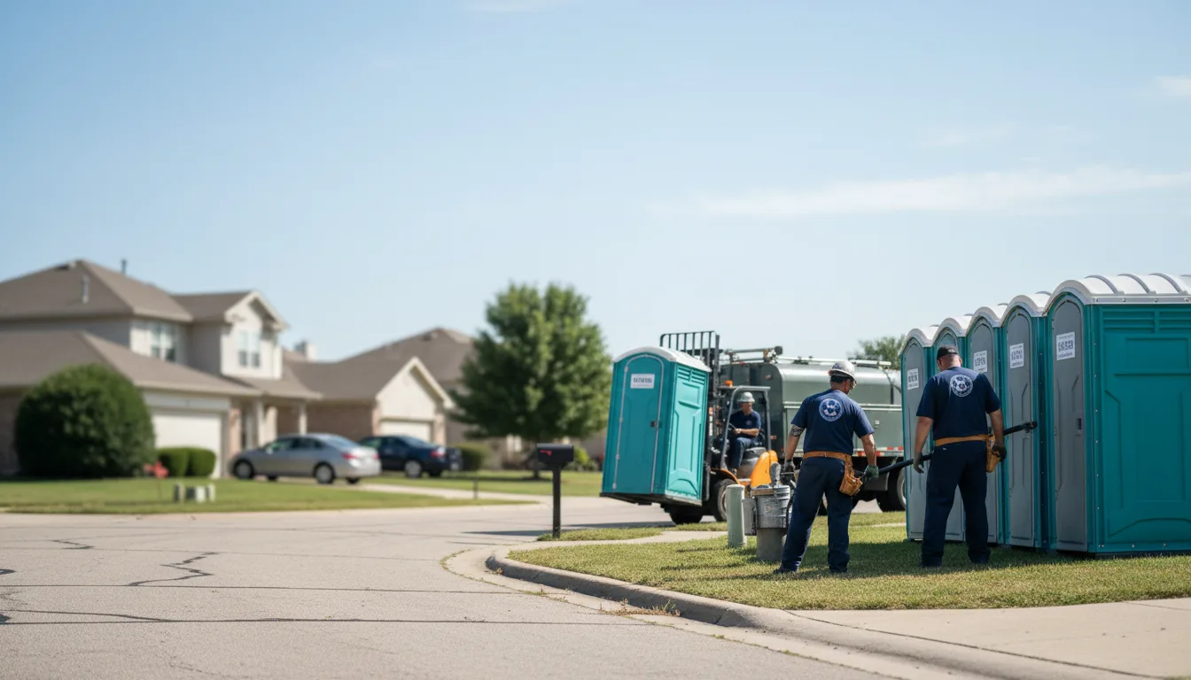 Porta Potty Rental in Roodhouse, IL near me